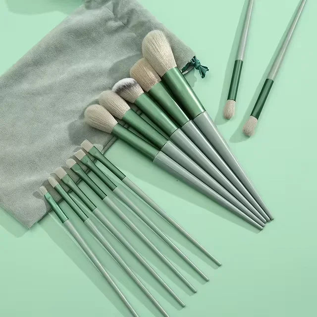 13 PCS Colorful Makeup Brush Set Eye Shadow