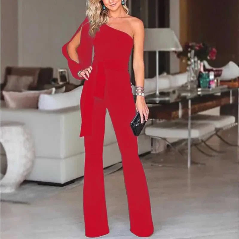 New women's single shoulder high waistband
