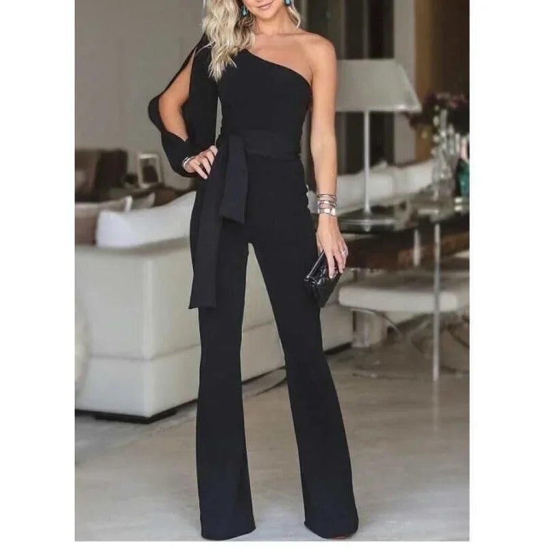 New women's single shoulder high waistband