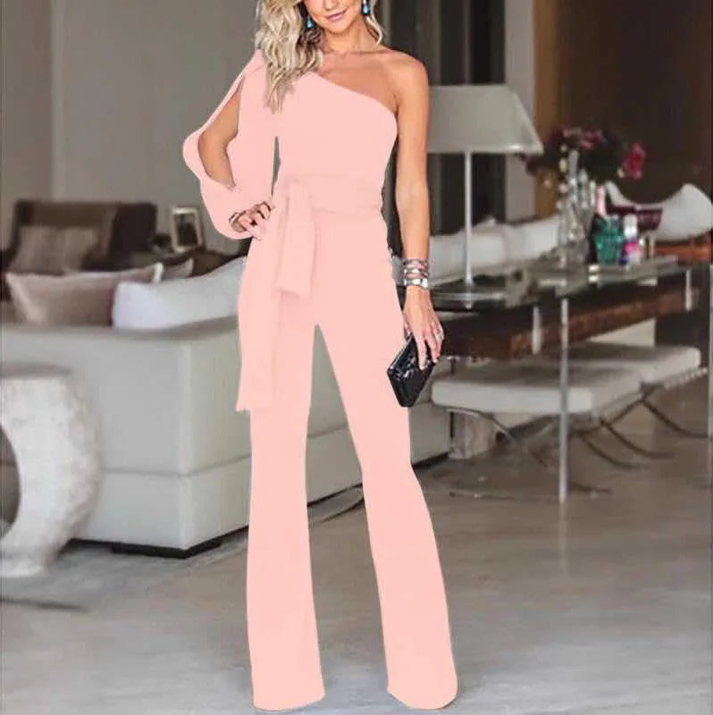 New women's single shoulder high waistband