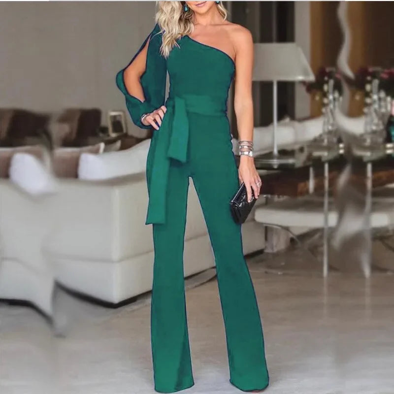 New women's single shoulder high waistband